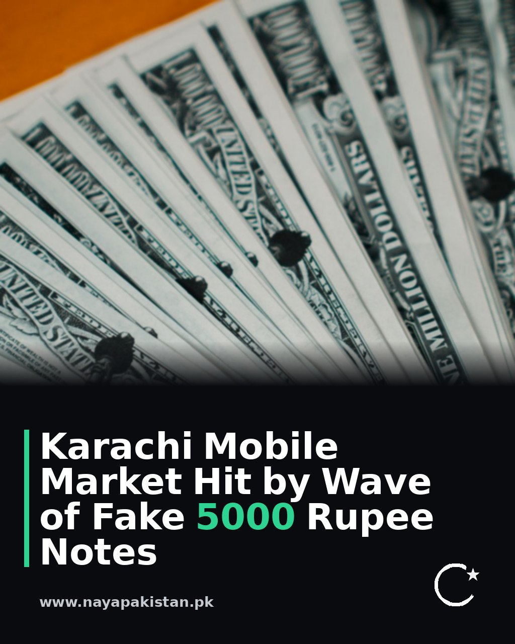 Karachi Mobile Market Hit by Wave of Fake 5000 Rupee Notes