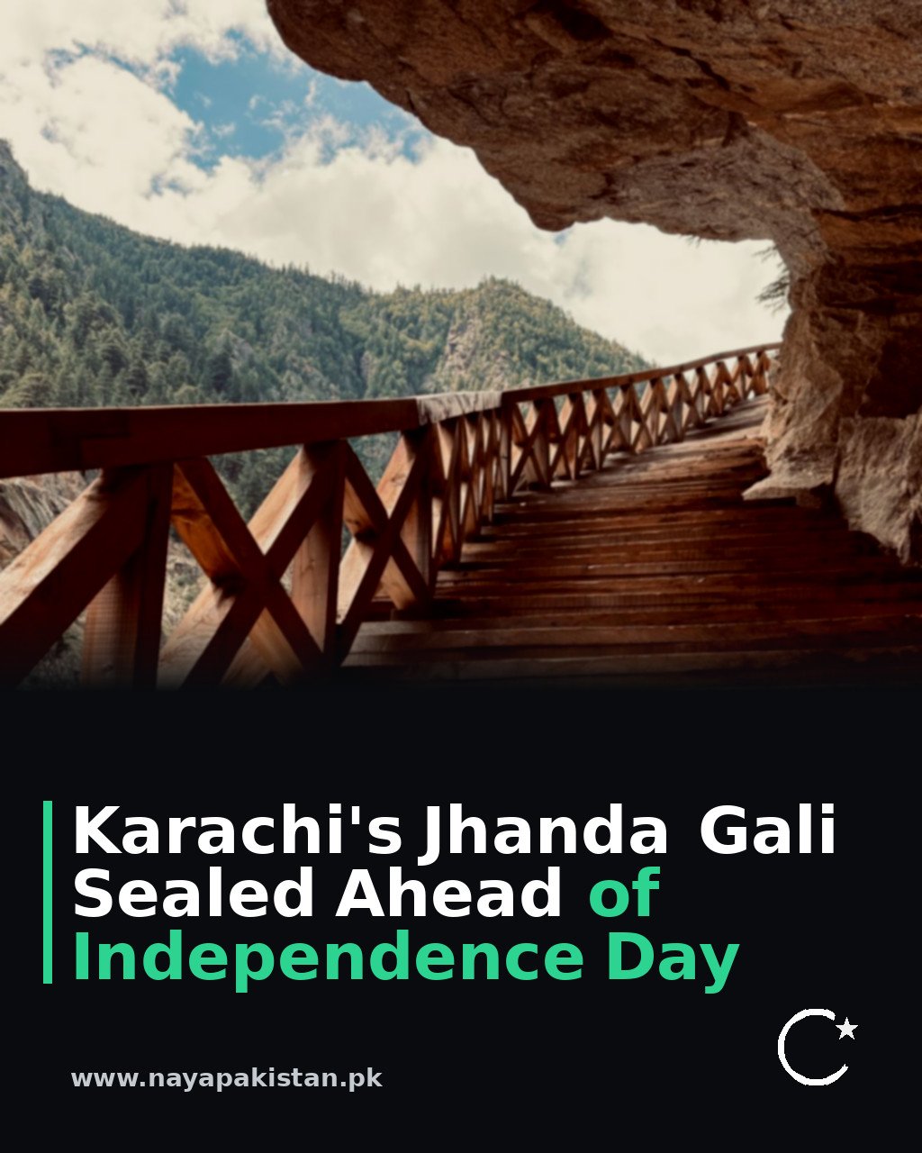 Karachi's Jhanda Gali Sealed Ahead of Independence Day