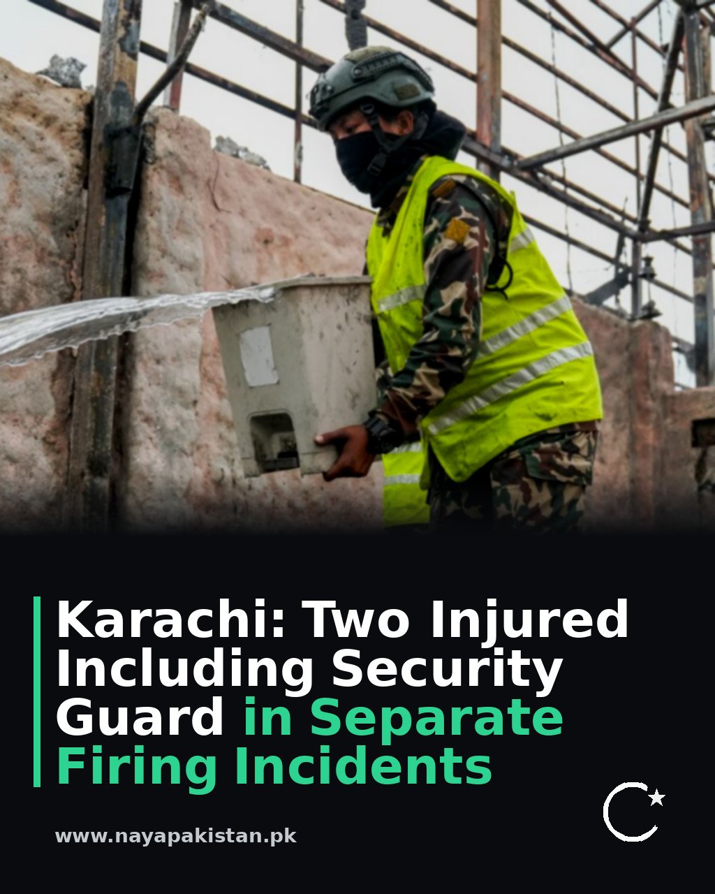 Karachi: Two Injured Including Security Guard in Separate Firing Incidents