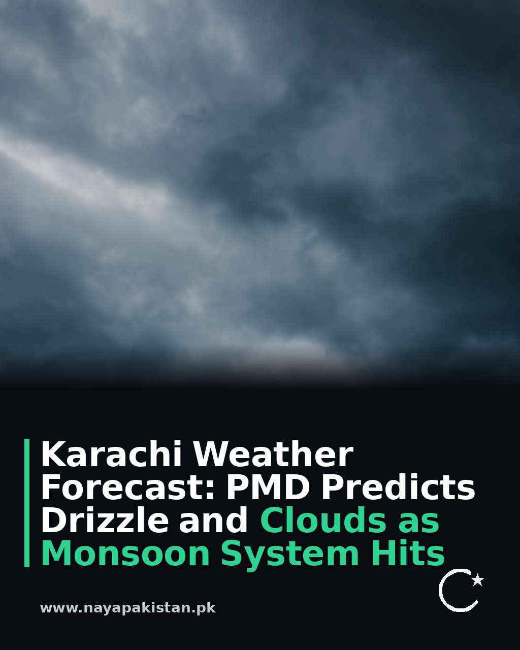 Karachi Weather Forecast: PMD Predicts Drizzle and Clouds as Monsoon System Hits