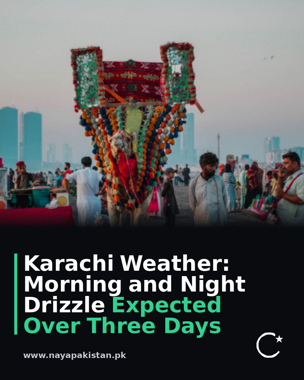 Karachi Weather: Morning and Night Drizzle Expected Over Three Days