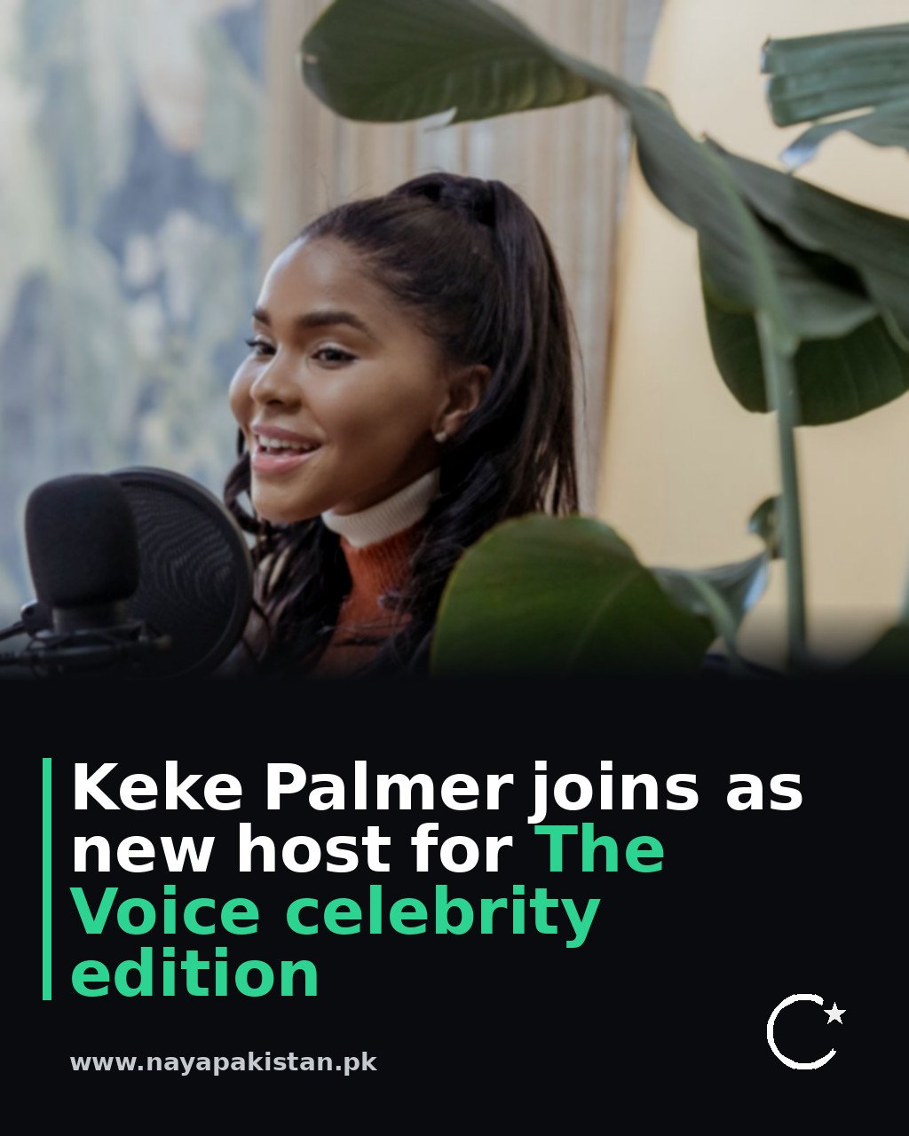Keke Palmer joins as new host for The Voice celebrity edition