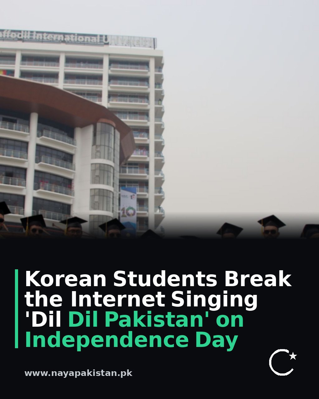 Korean Students Break the Internet Singing 'Dil Dil Pakistan' on Independence Day
