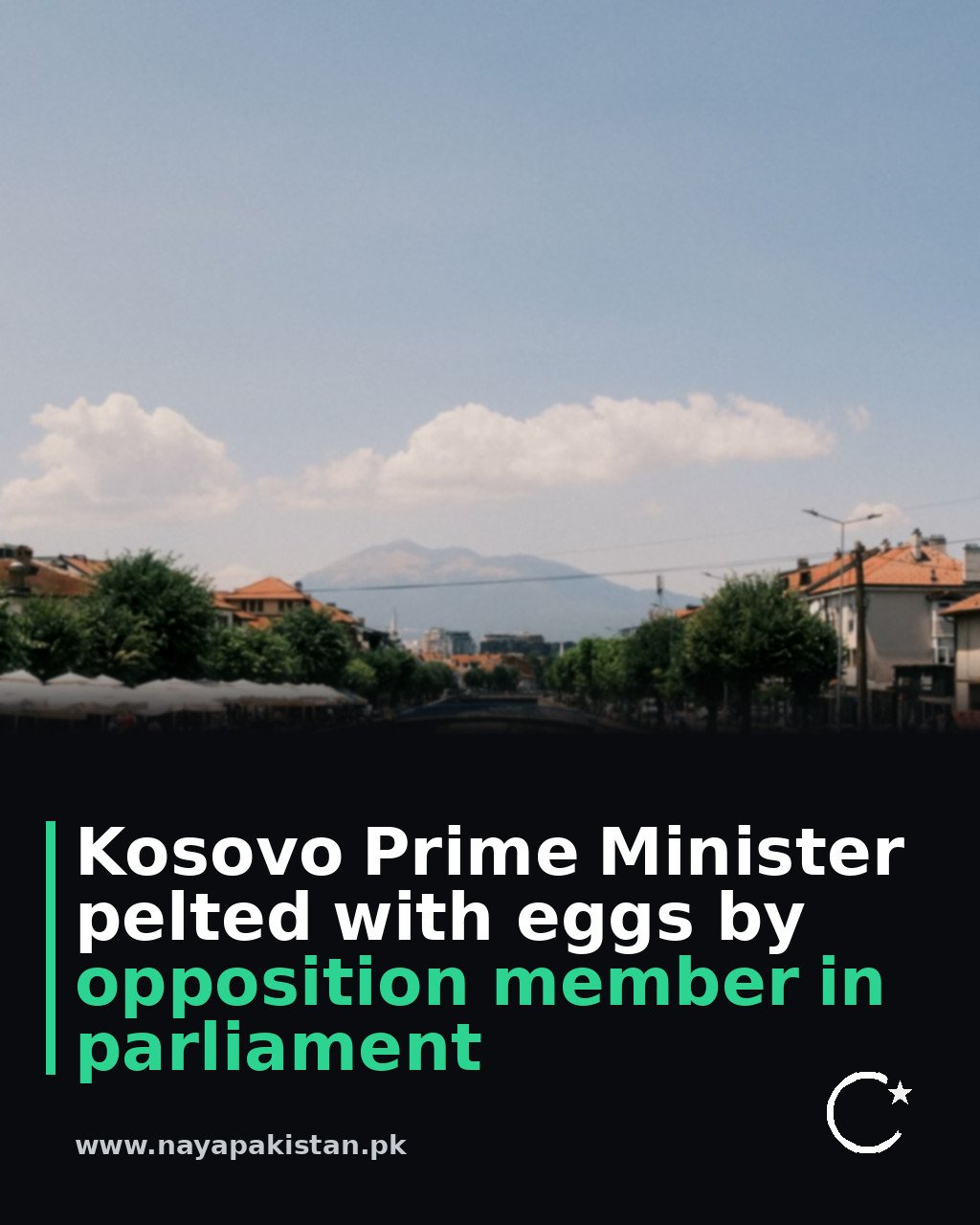 Kosovo Prime Minister pelted with eggs by opposition member in parliament