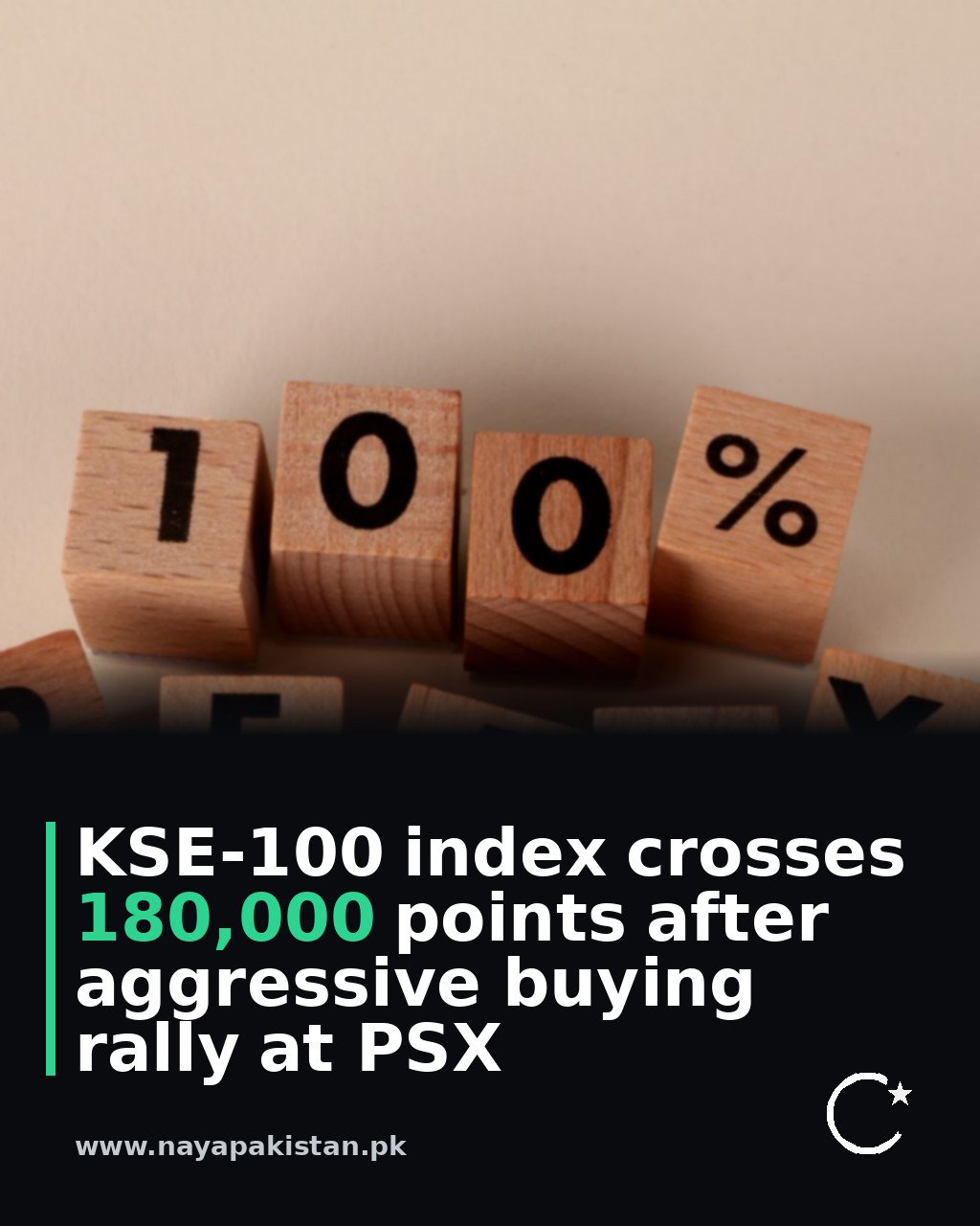 KSE-100 index crosses 180,000 points after aggressive buying rally at PSX