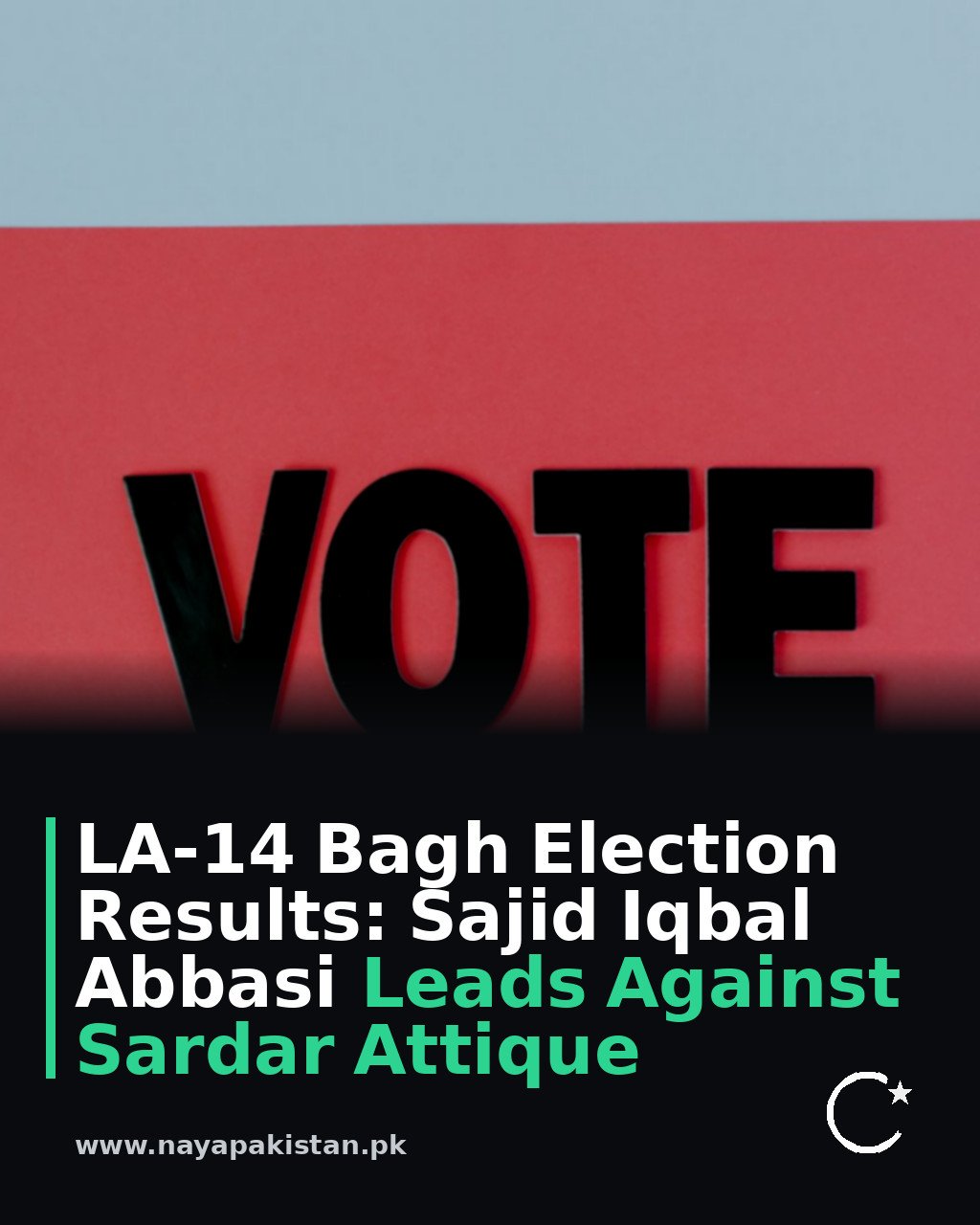 LA-14 Bagh Election Results: Sajid Iqbal Abbasi Leads Against Sardar Attique