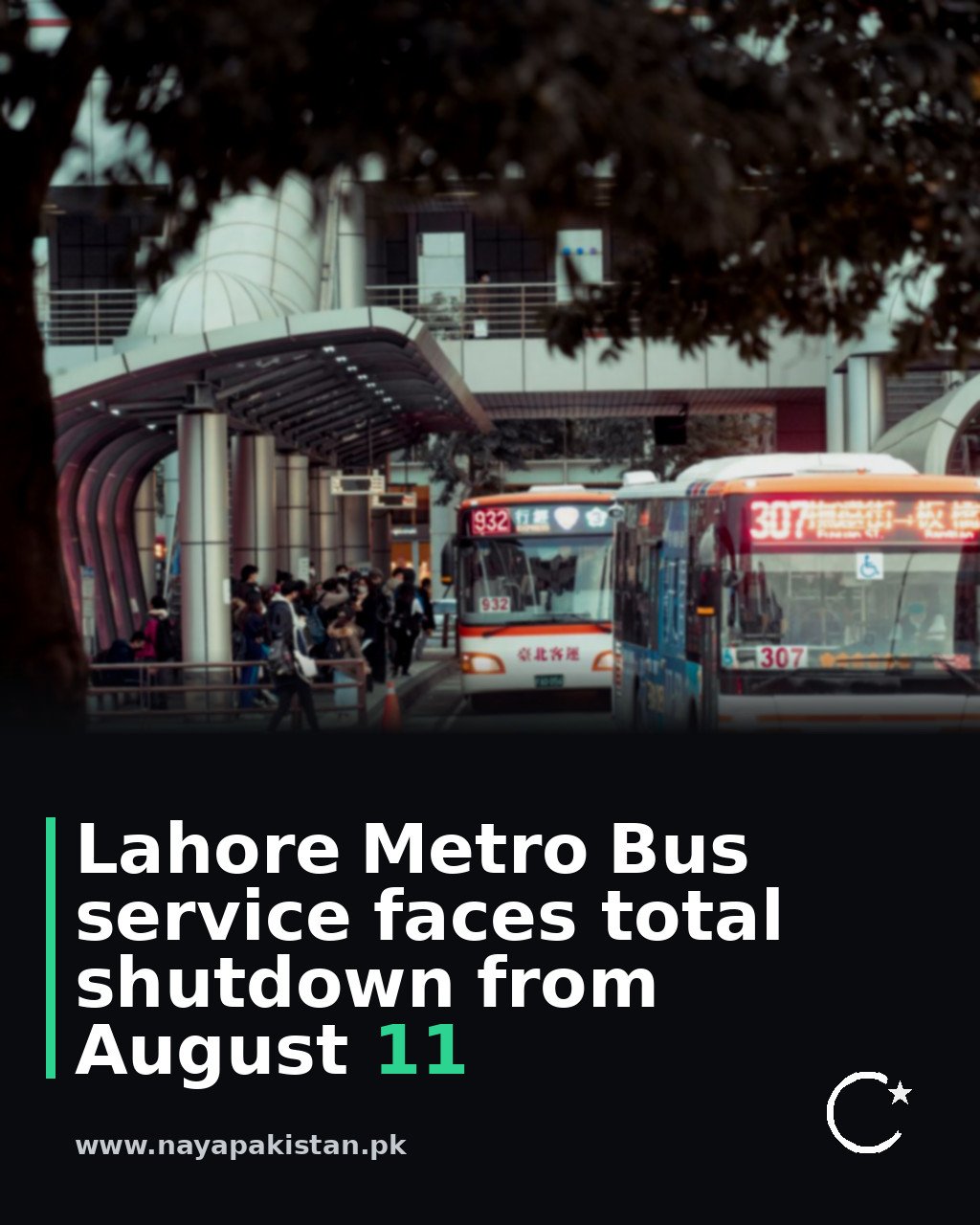 Lahore Metro Bus service faces total shutdown from August 11