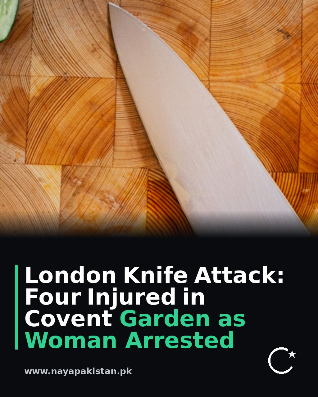 London Knife Attack: Four Injured in Covent Garden as Woman Arrested