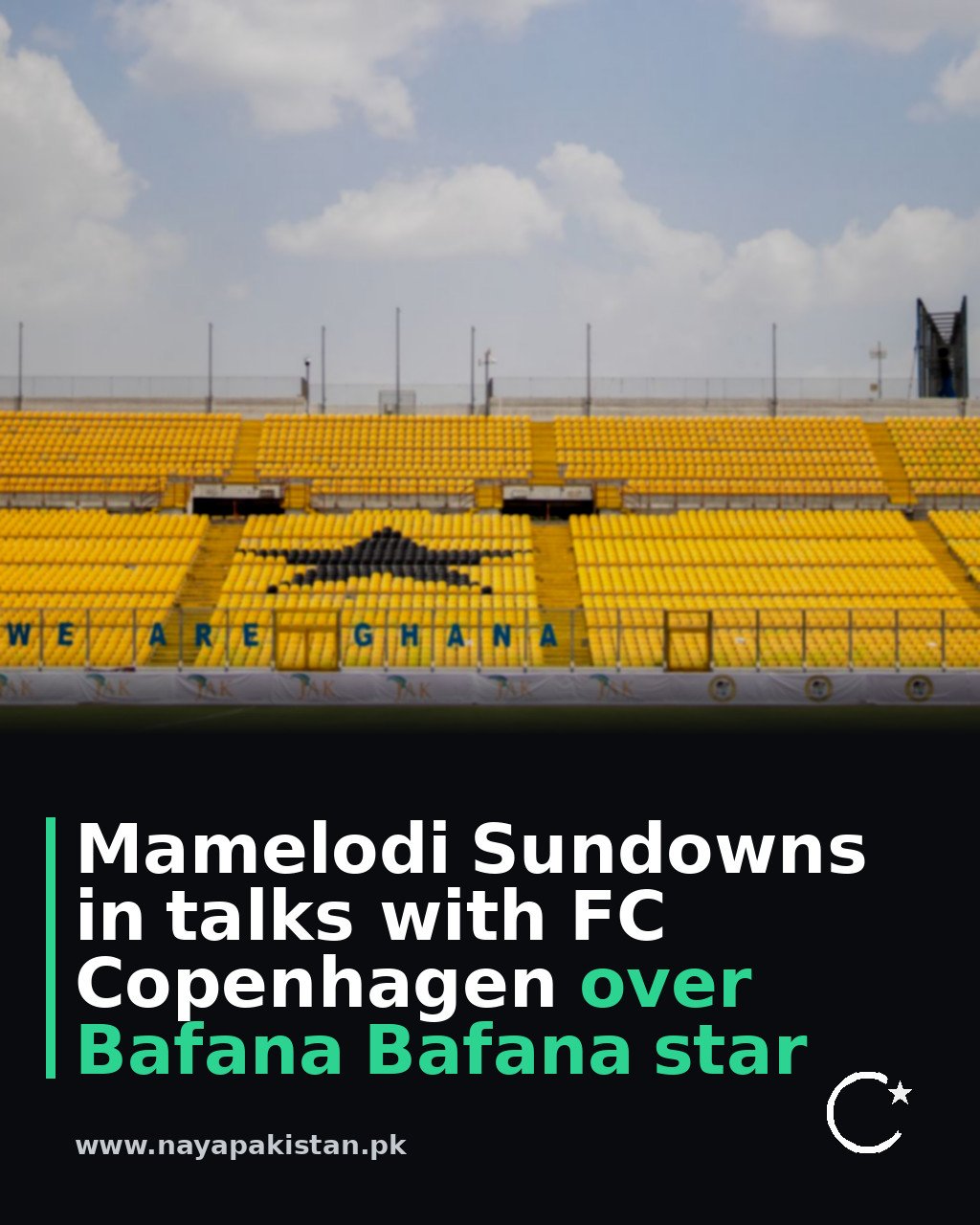 Mamelodi Sundowns in talks with FC Copenhagen over Bafana Bafana star