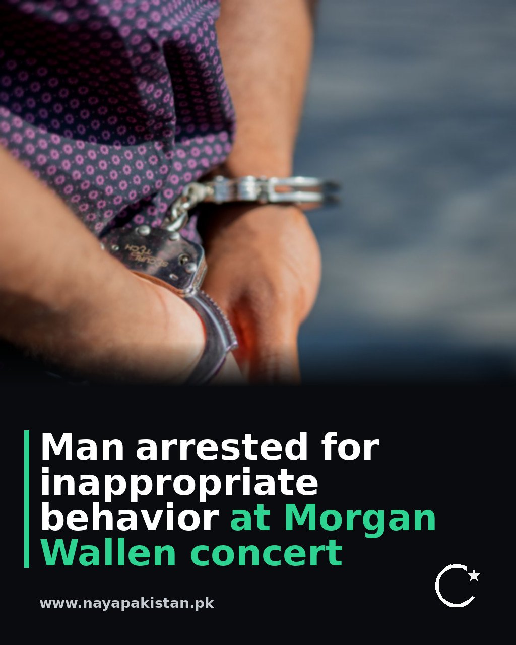 Man arrested for inappropriate behavior at Morgan Wallen concert