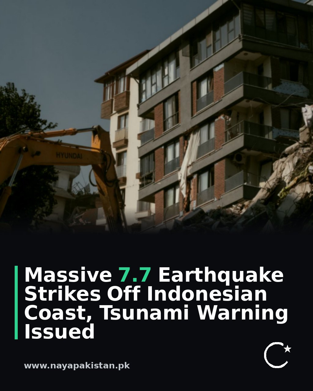 Massive 7.7 Earthquake Strikes Off Indonesian Coast, Tsunami Warning Issued