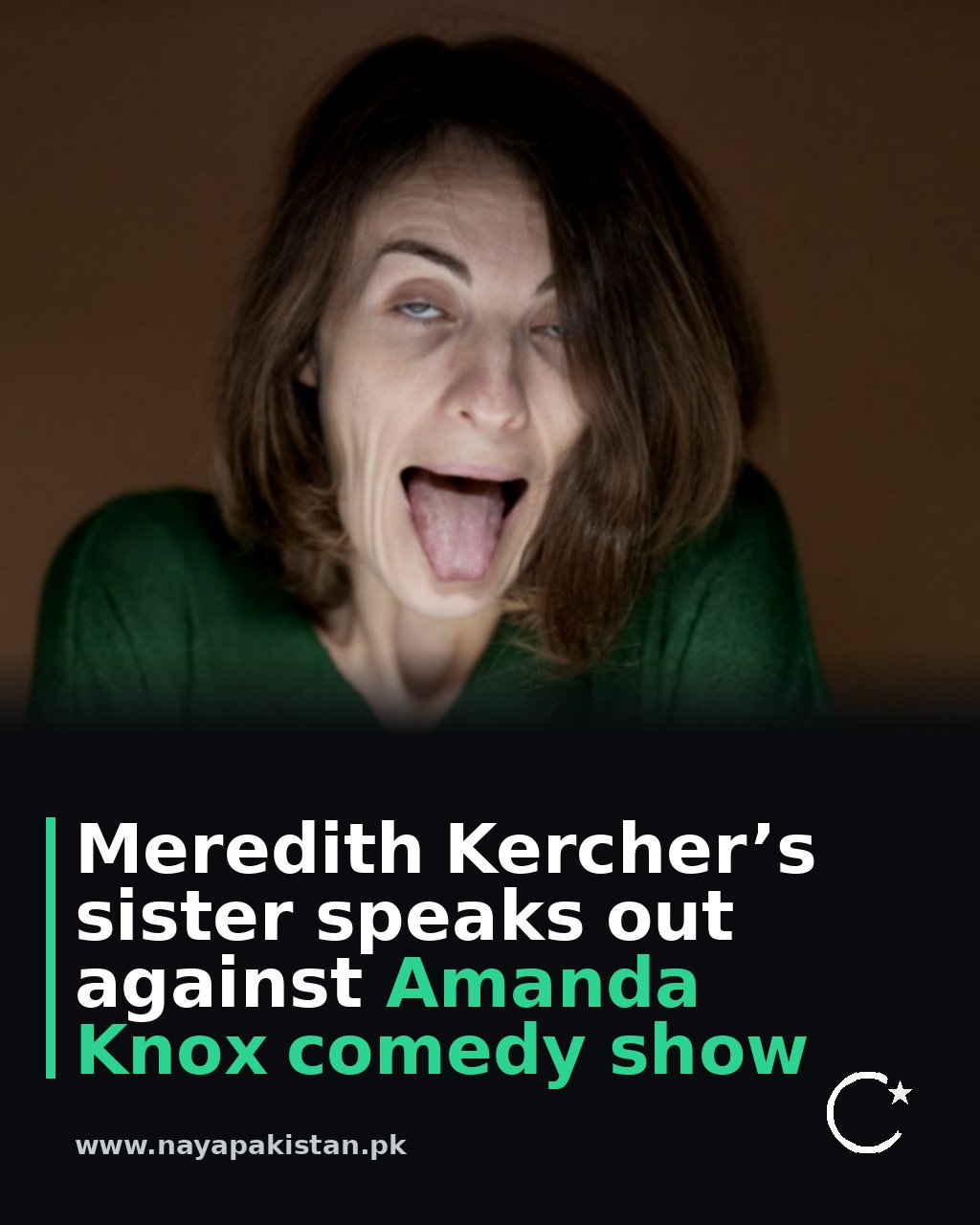 Meredith Kercher’s sister speaks out against Amanda Knox comedy show