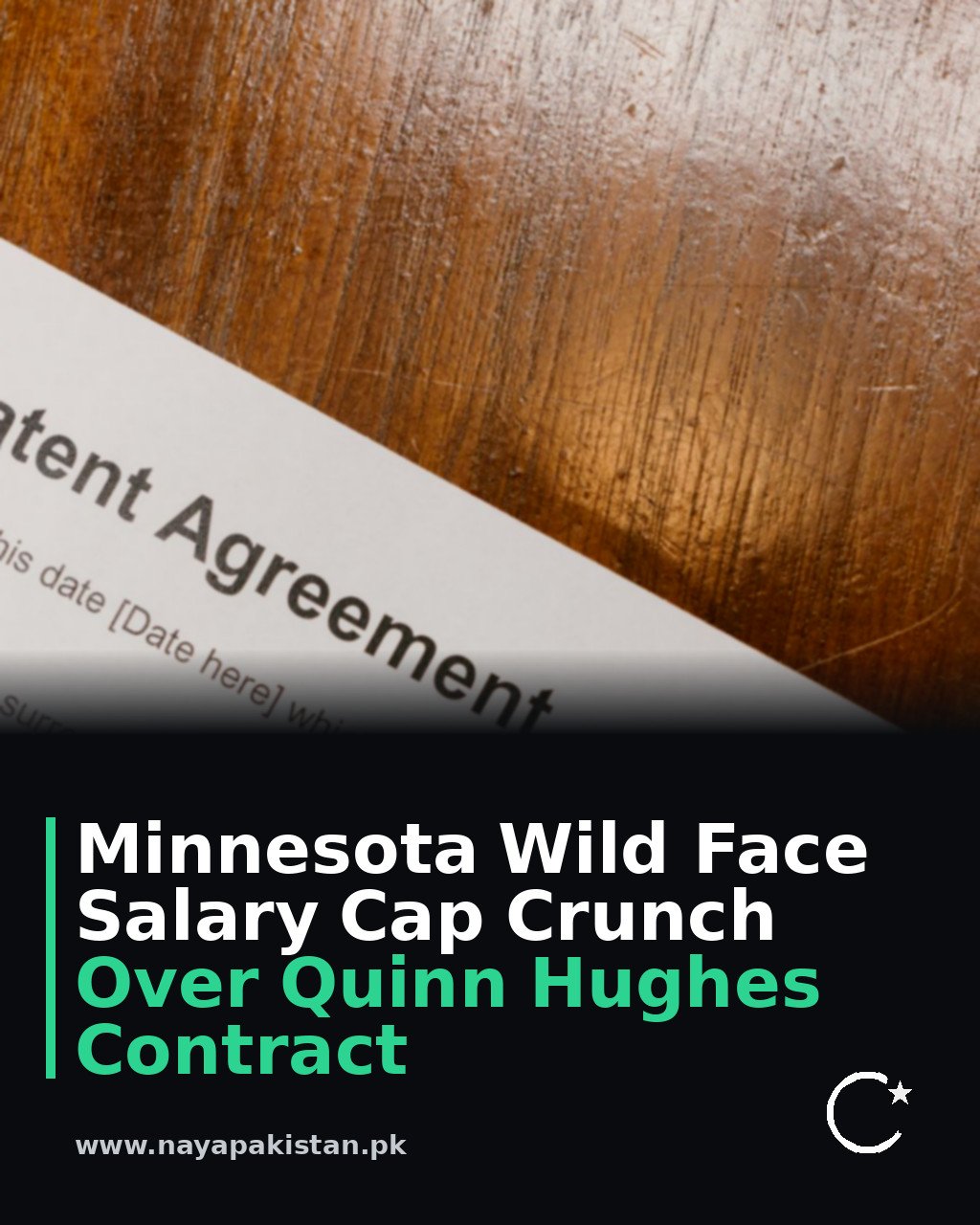 Minnesota Wild Face Salary Cap Crunch Over Quinn Hughes Contract