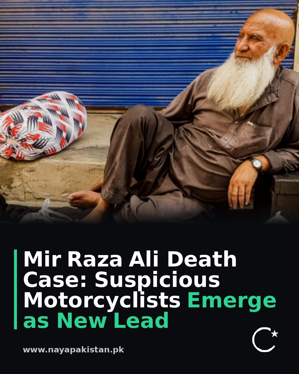 Mir Raza Ali Death Case: Suspicious Motorcyclists Emerge as New Lead