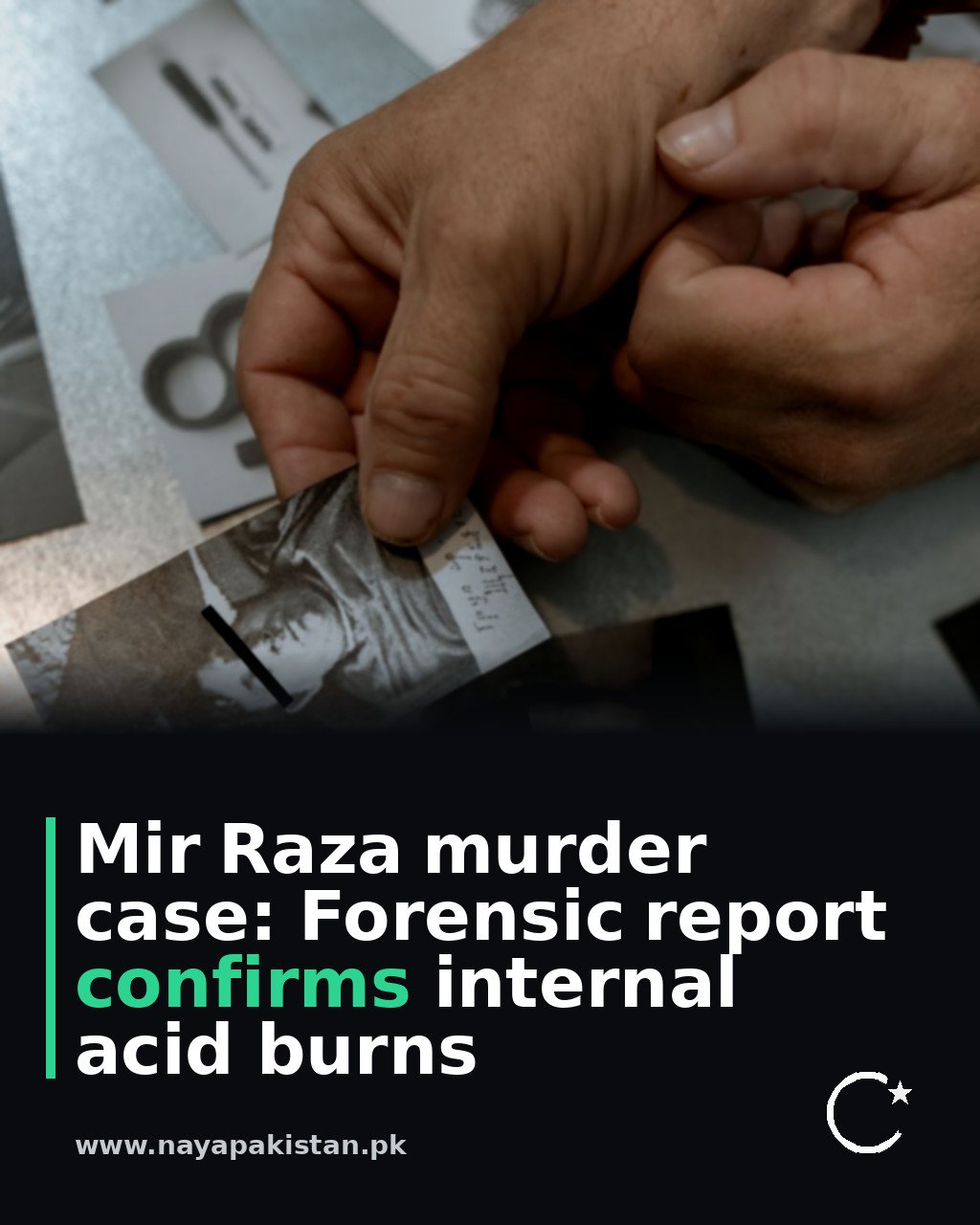 Mir Raza murder case: Forensic report confirms internal acid burns