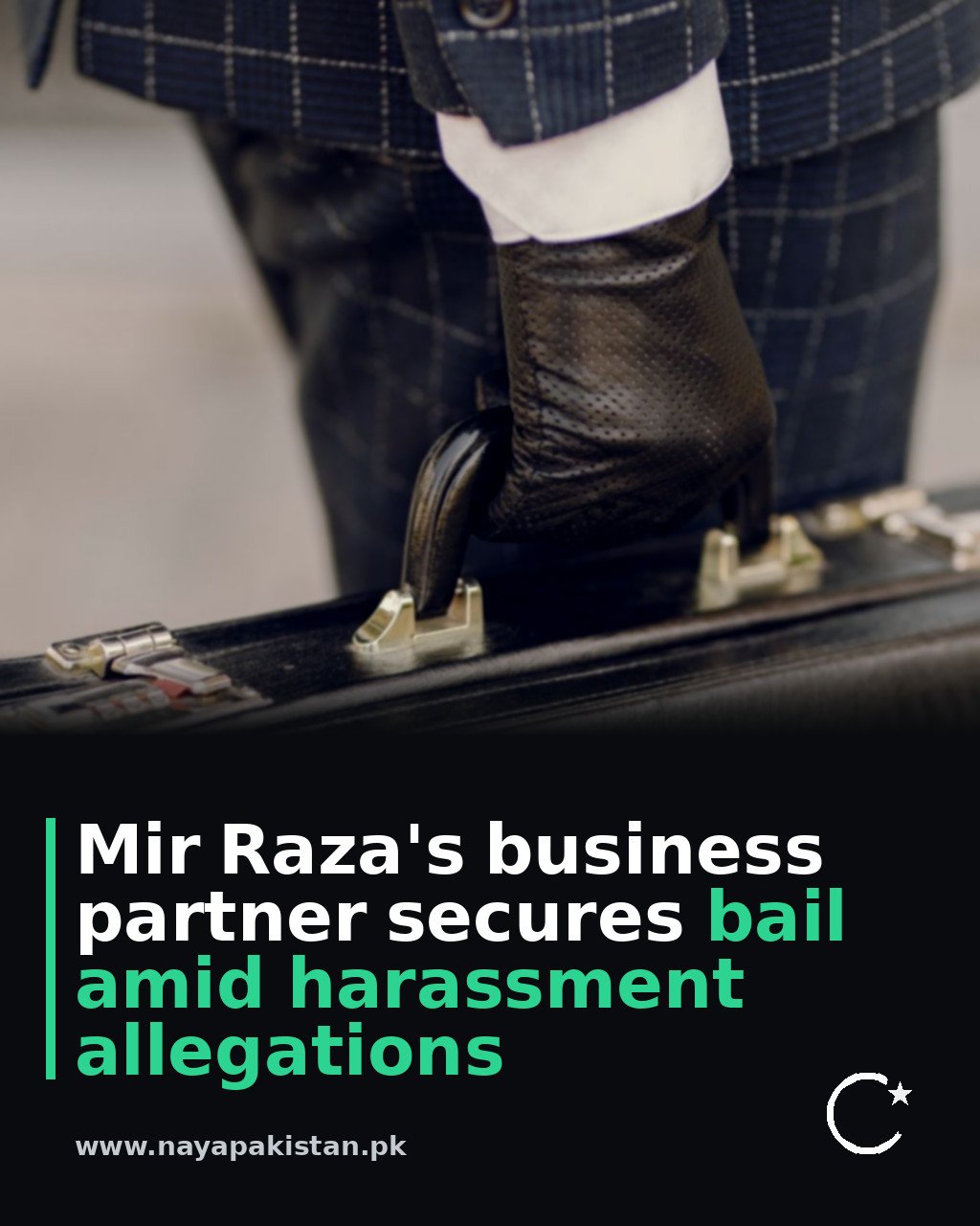 Mir Raza's business partner secures bail amid harassment allegations