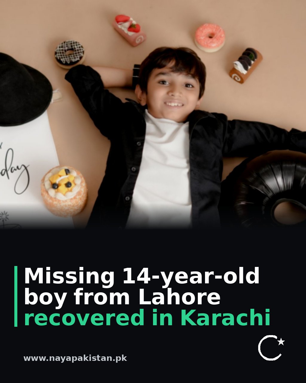 Missing 14-year-old boy from Lahore recovered in Karachi