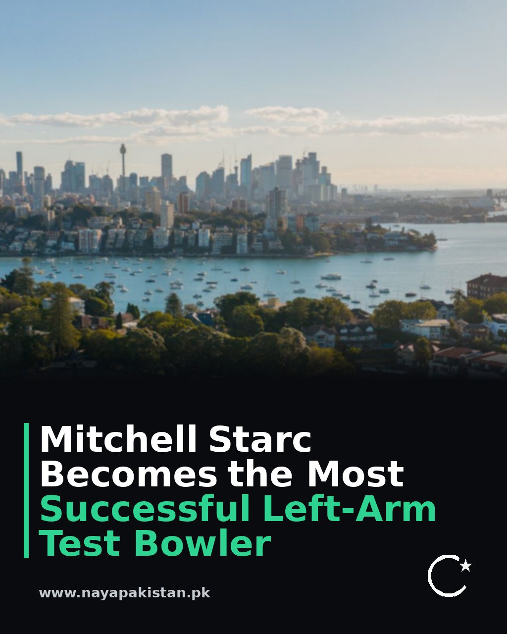 Mitchell Starc Becomes the Most Successful Left-Arm Test Bowler