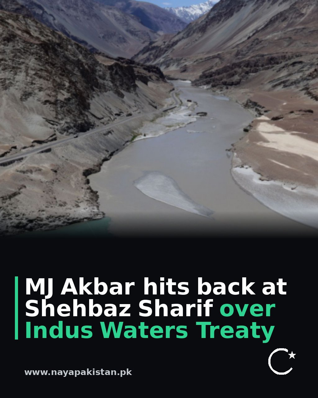MJ Akbar hits back at Shehbaz Sharif over Indus Waters Treaty