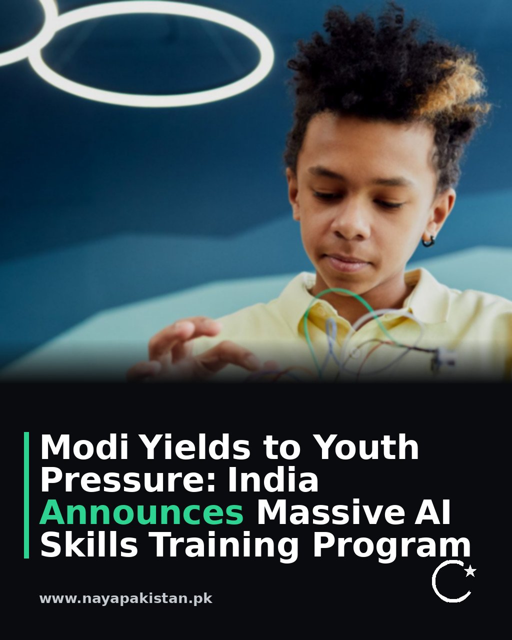 Modi Yields to Youth Pressure: India Announces Massive AI Skills Training Program