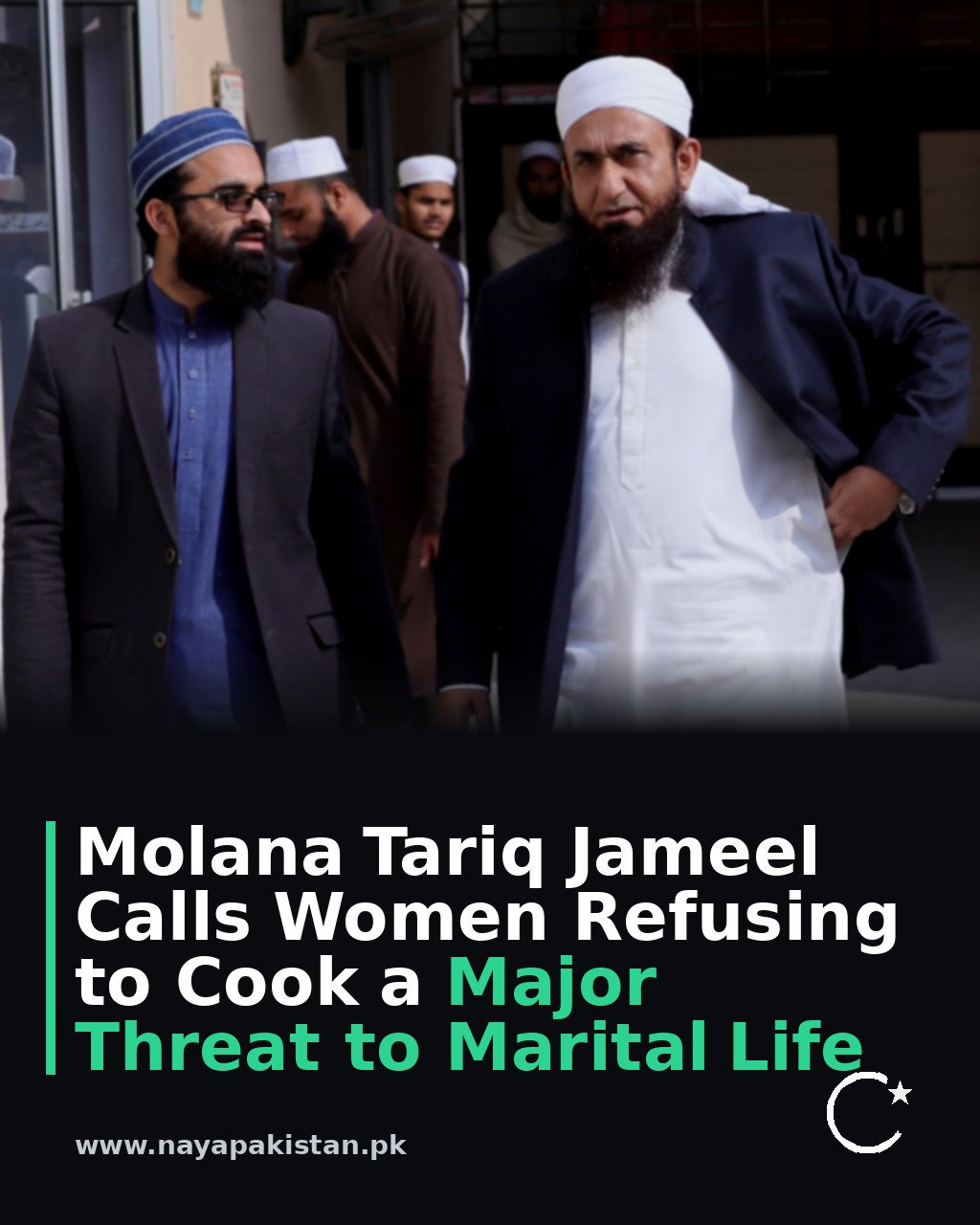 Molana Tariq Jameel Calls Women Refusing to Cook a Major Threat to Marital Life