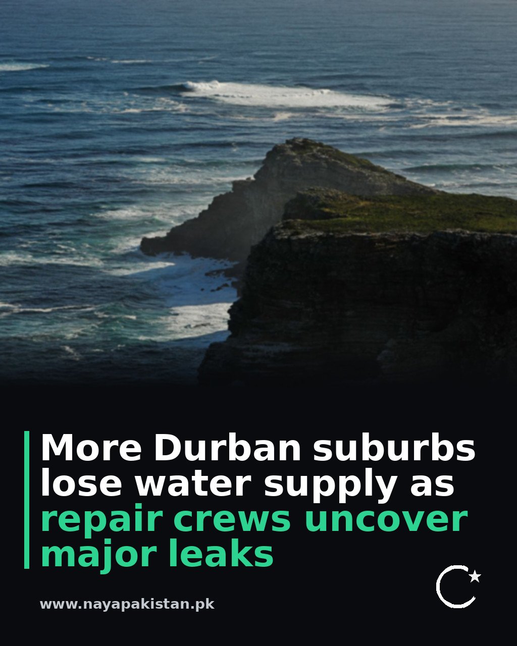 More Durban suburbs lose water supply as repair crews uncover major leaks