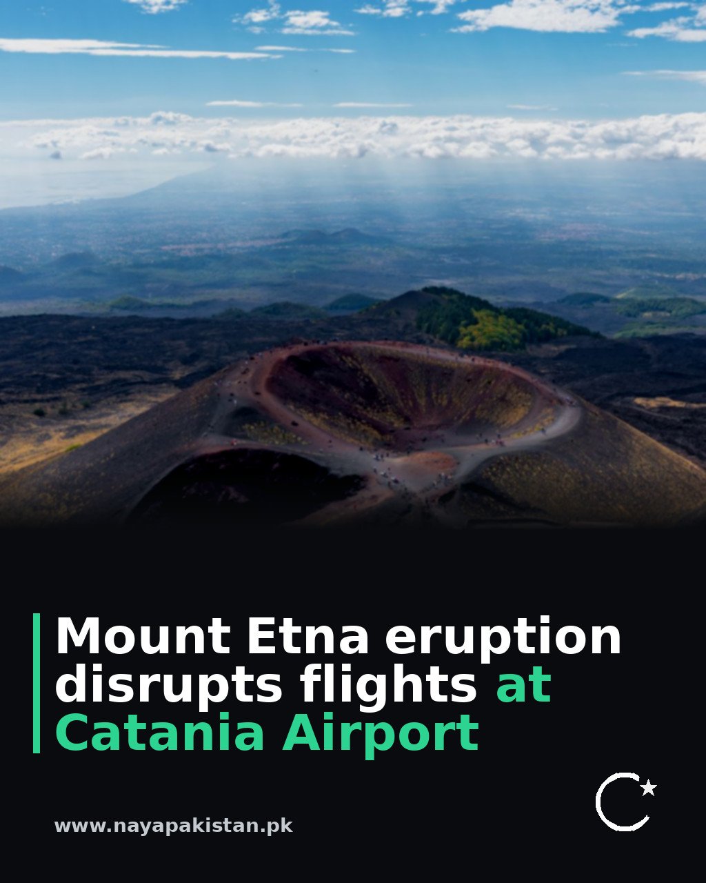 Mount Etna eruption disrupts flights at Catania Airport