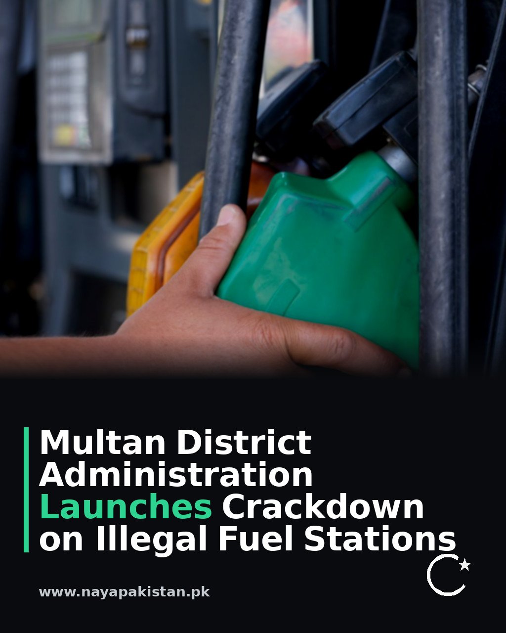 Multan District Administration Launches Crackdown on Illegal Fuel Stations
