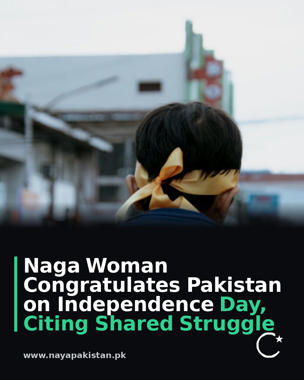 Naga Woman Congratulates Pakistan on Independence Day, Citing Shared Struggle