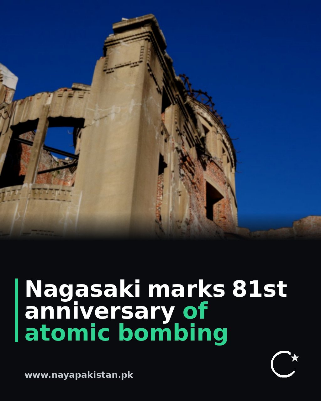 Nagasaki marks 81st anniversary of atomic bombing