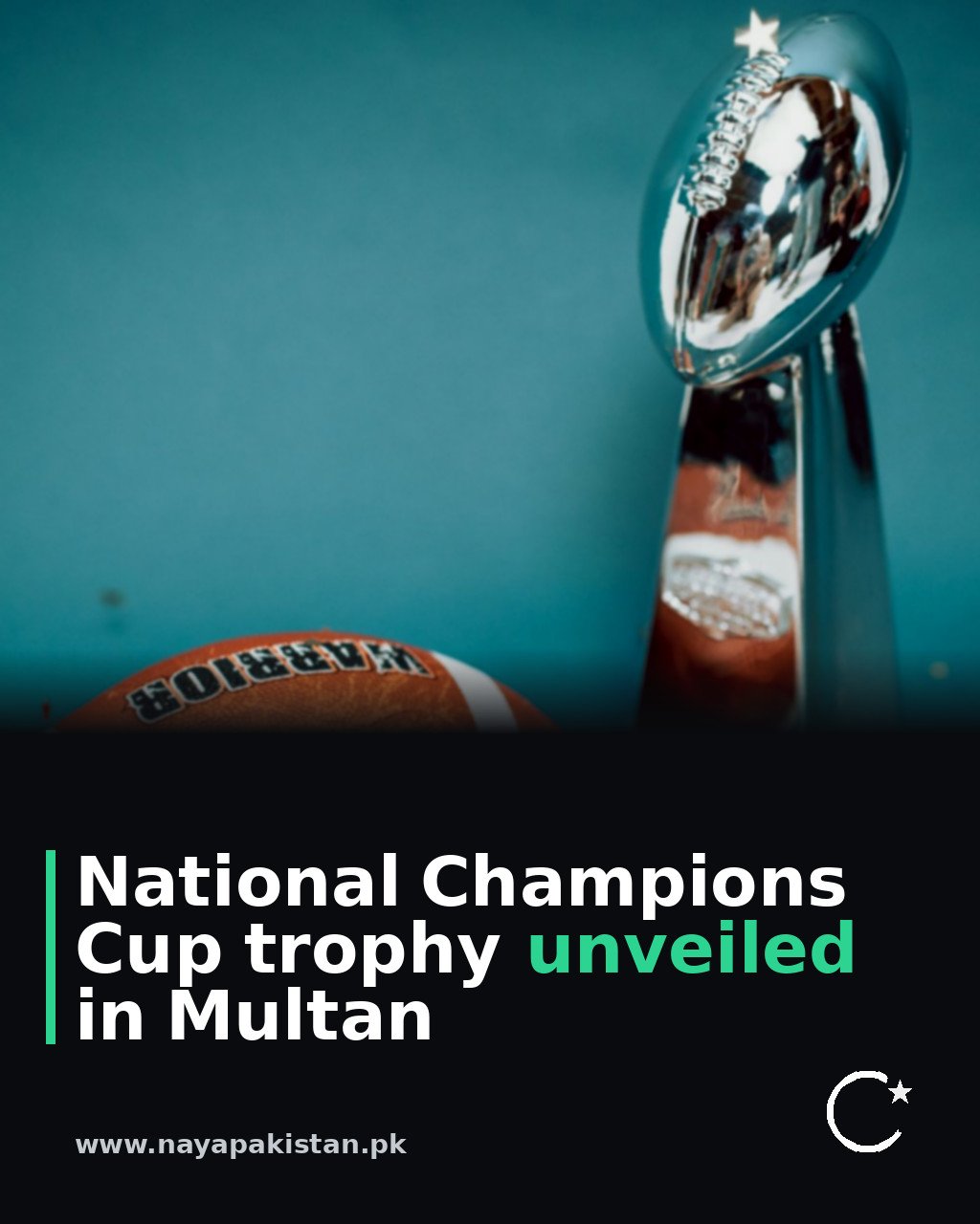 National Champions Cup trophy unveiled in Multan