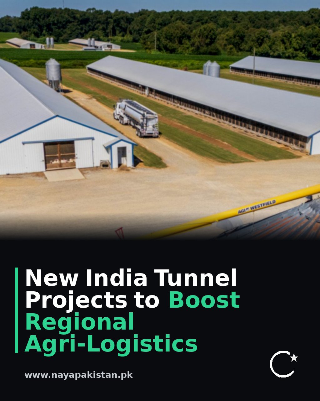 New India Tunnel Projects to Boost Regional Agri-Logistics