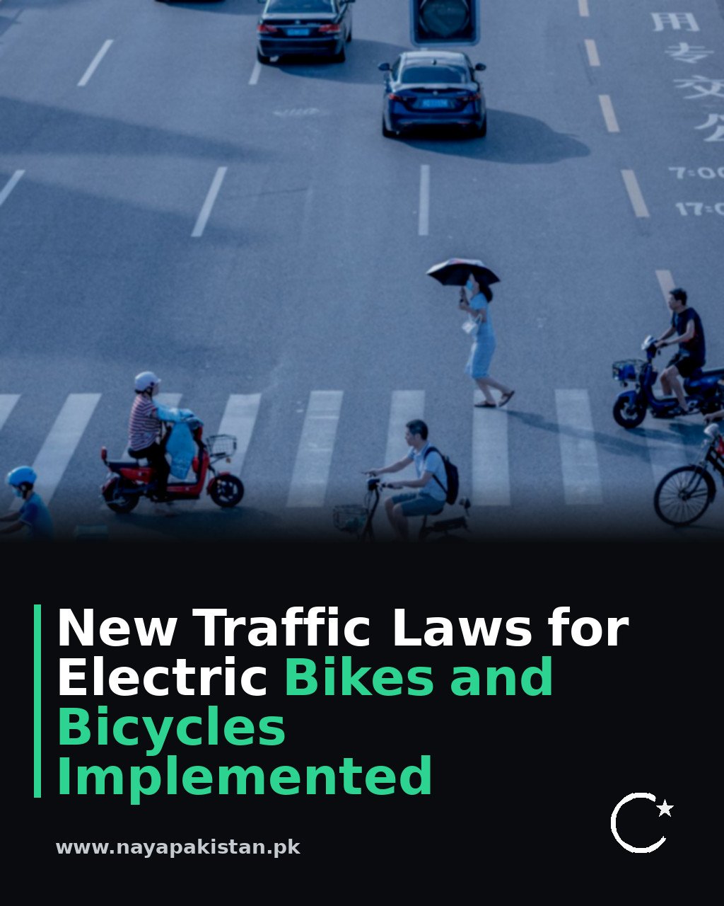 New Traffic Laws for Electric Bikes and Bicycles Implemented