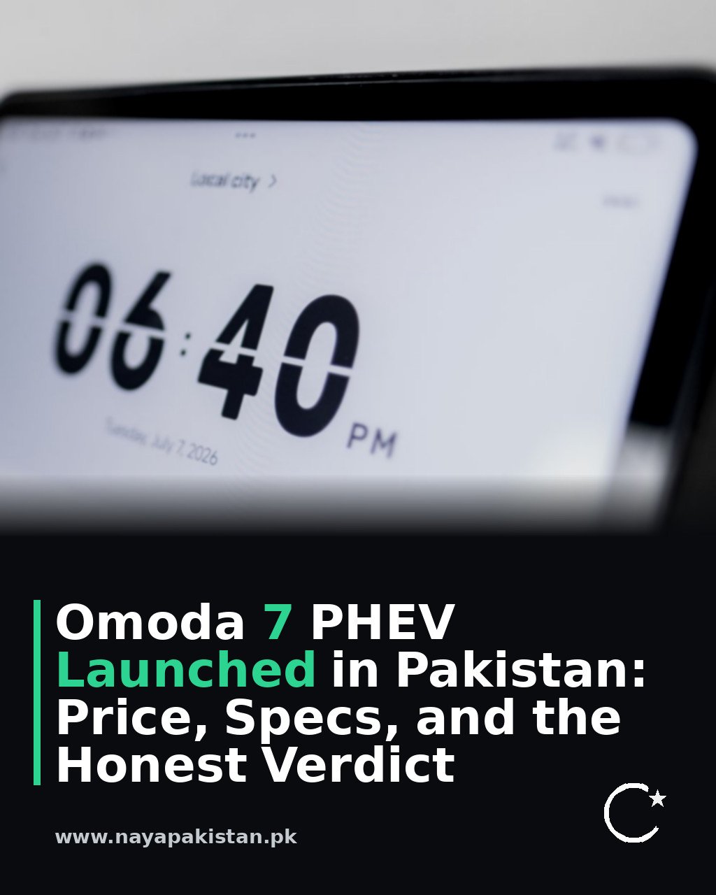 Omoda 7 PHEV Launched in Pakistan: Price, Specs, and the Honest Verdict