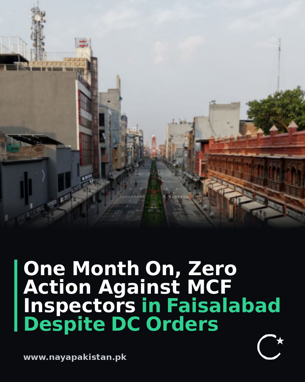 One Month On, Zero Action Against MCF Inspectors in Faisalabad Despite DC Orders