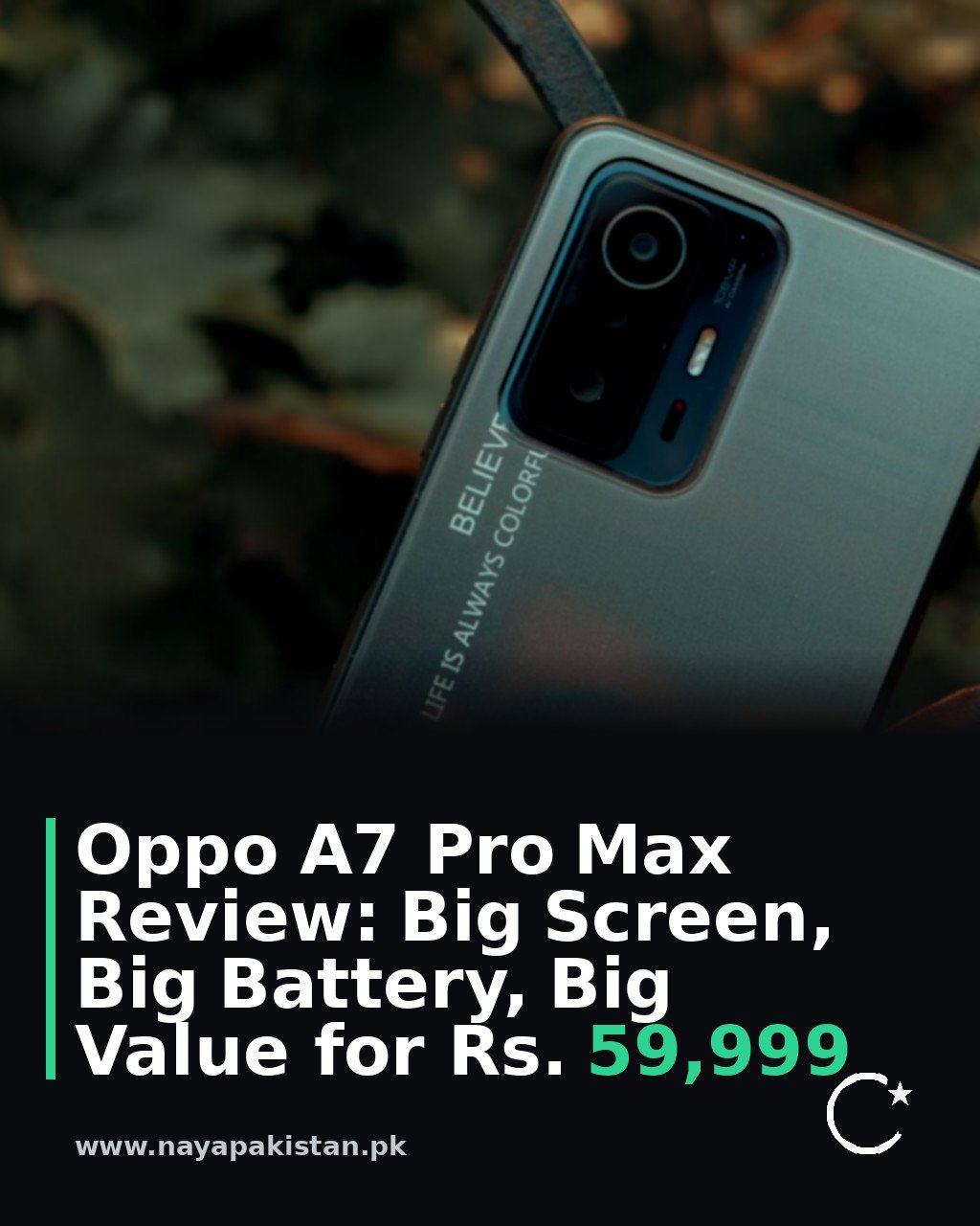 Oppo A7 Pro Max Review: Big Screen, Big Battery, Big Value for Rs. 59,999