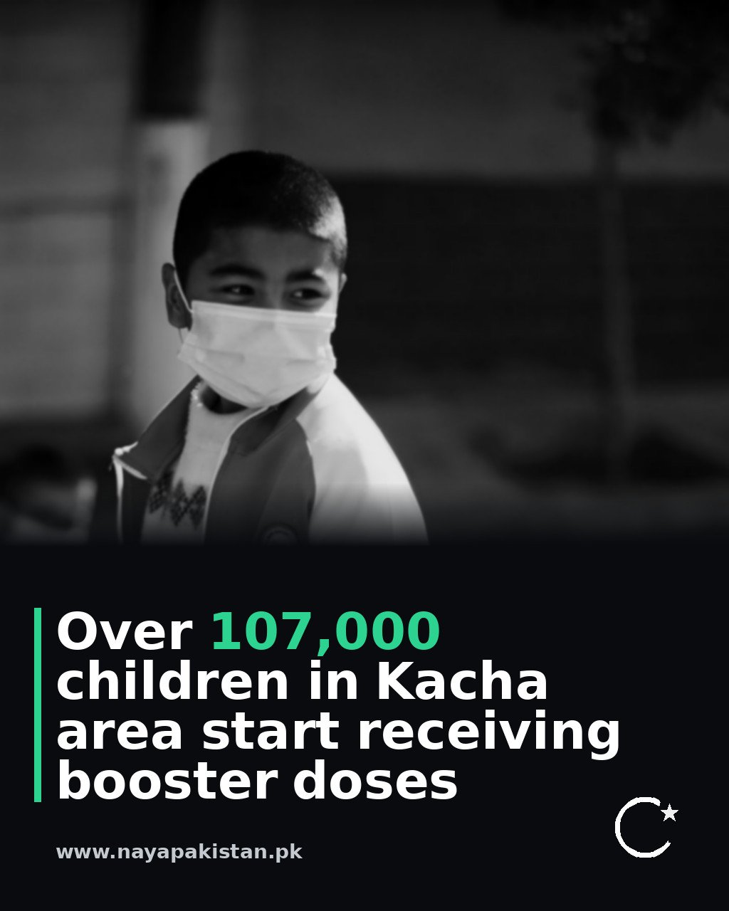 Over 107,000 children in Kacha area start receiving booster doses