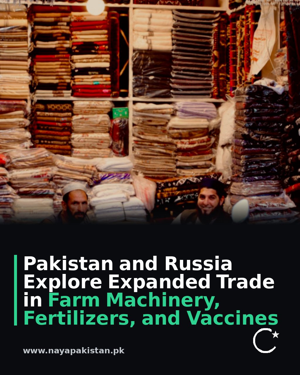 Pakistan and Russia Explore Expanded Trade in Farm Machinery, Fertilizers, and Vaccines