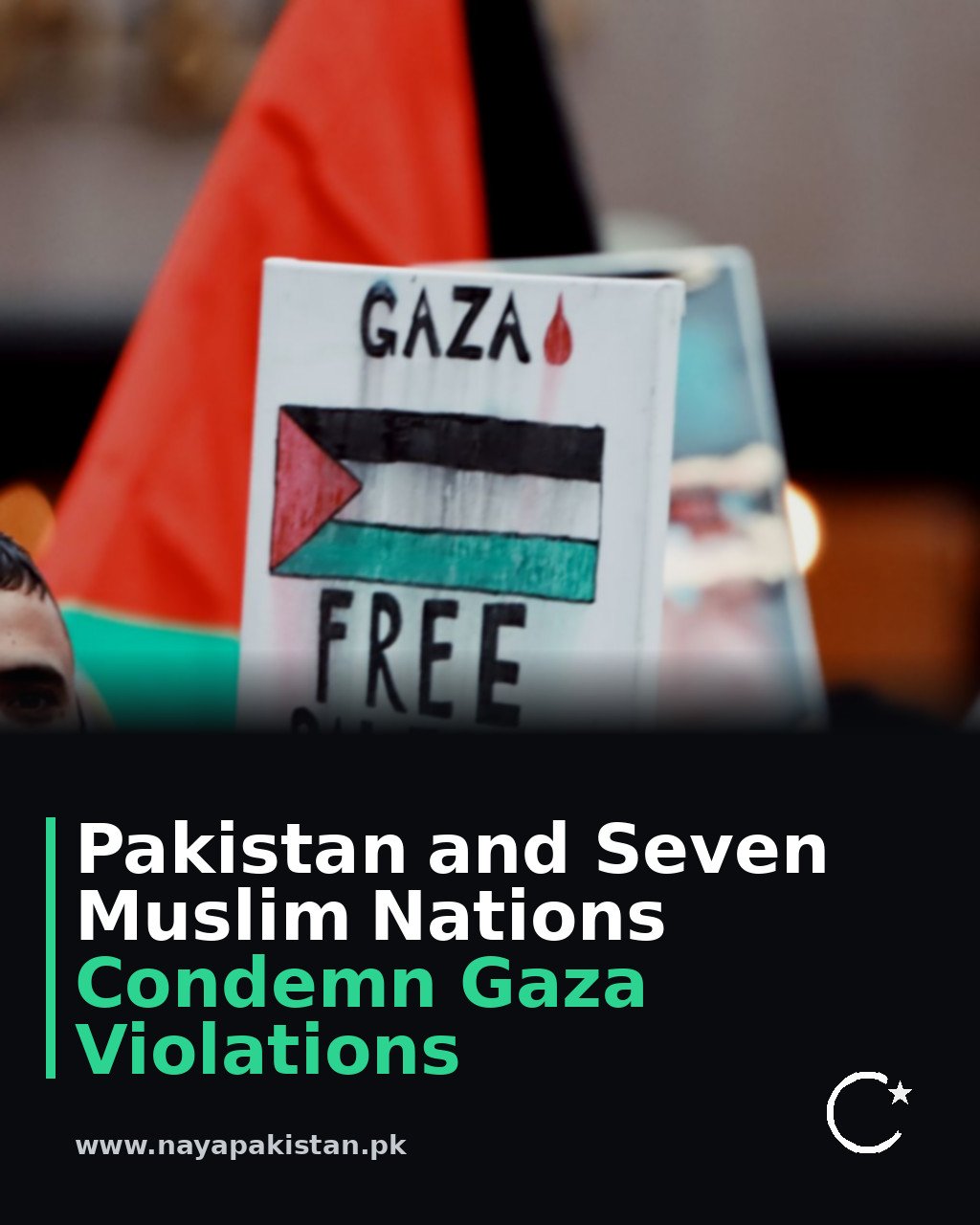 Pakistan and Seven Muslim Nations Condemn Gaza Violations
