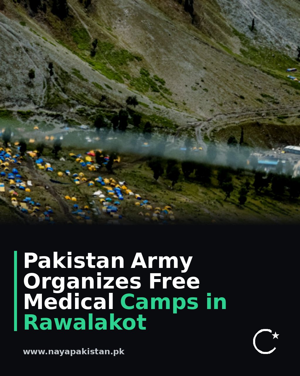 Pakistan Army Organizes Free Medical Camps in Rawalakot