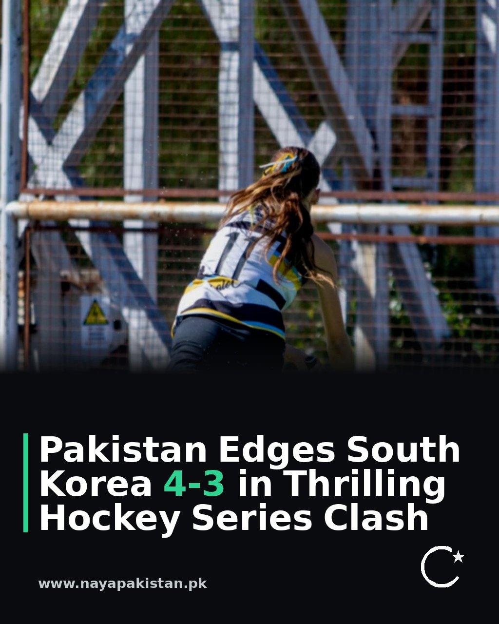 Pakistan Edges South Korea 4-3 in Thrilling Hockey Series Clash