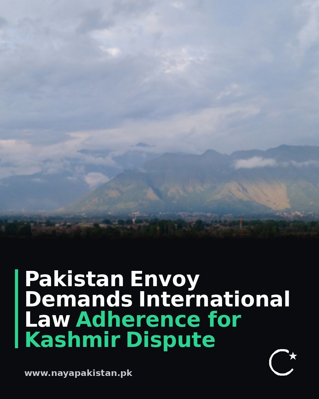Pakistan Envoy Demands International Law Adherence for Kashmir Dispute