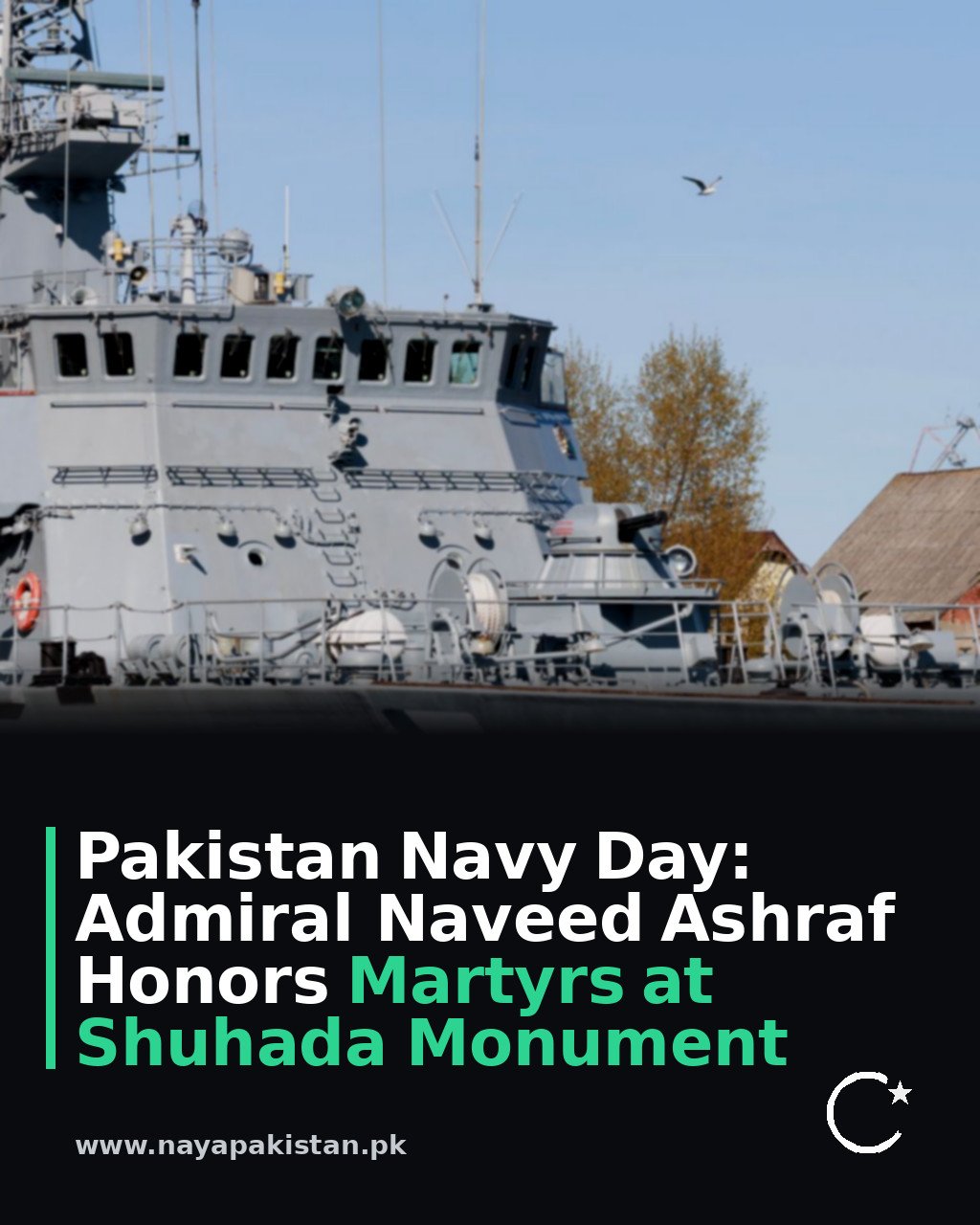 Pakistan Navy Day: Admiral Naveed Ashraf Honors Martyrs at Shuhada Monument