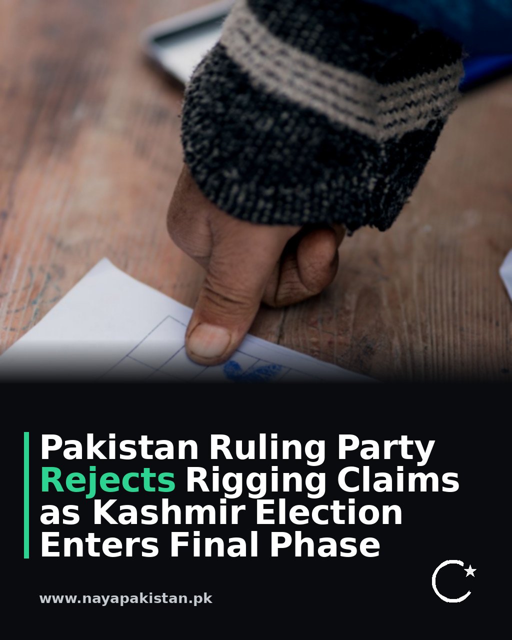 Pakistan Ruling Party Rejects Rigging Claims as Kashmir Election Enters Final Phase