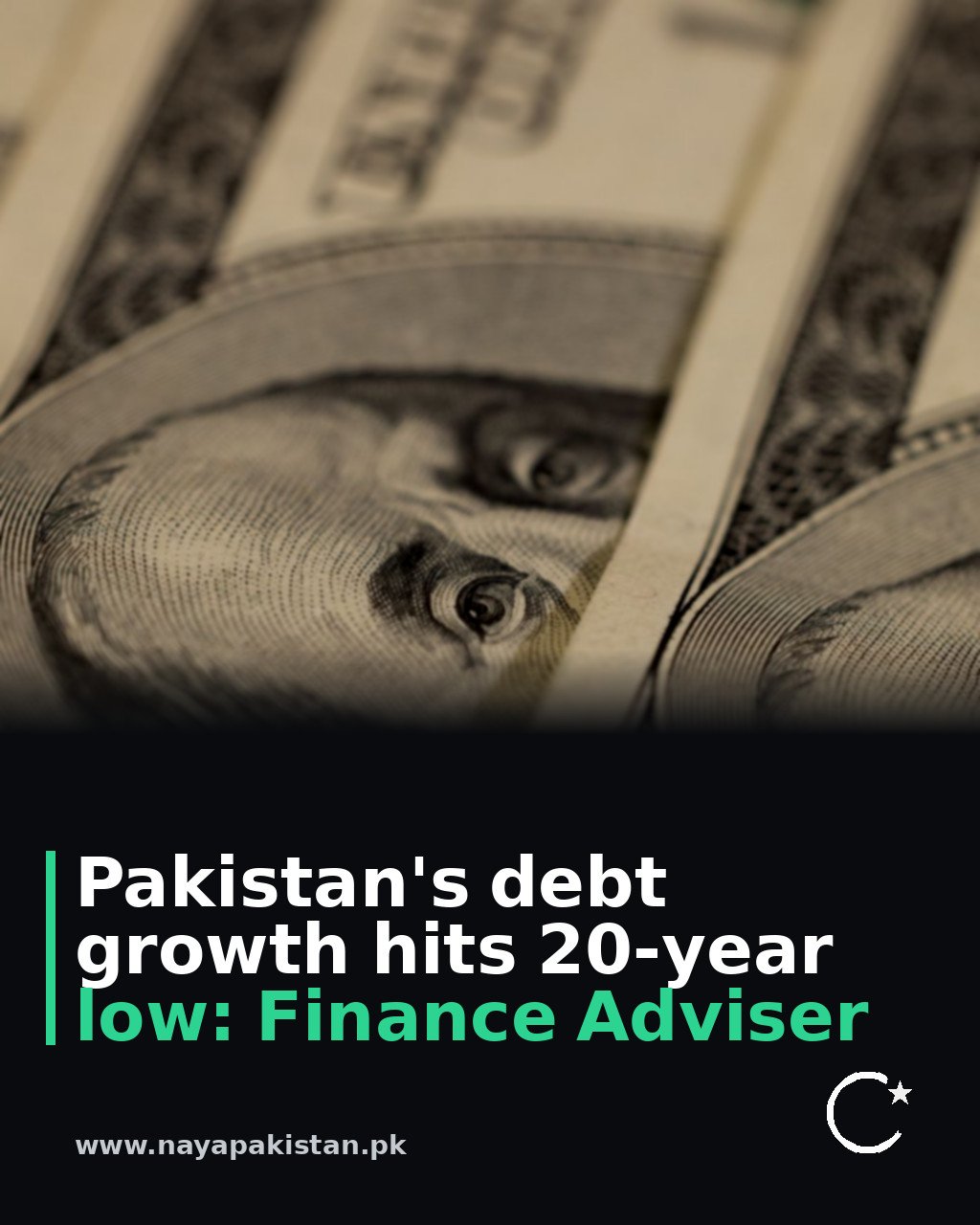 Pakistan's debt growth hits 20-year low: Finance Adviser