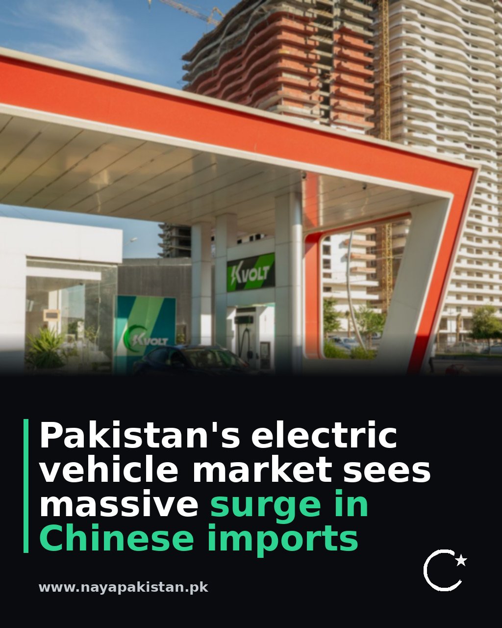 Pakistan's electric vehicle market sees massive surge in Chinese imports
