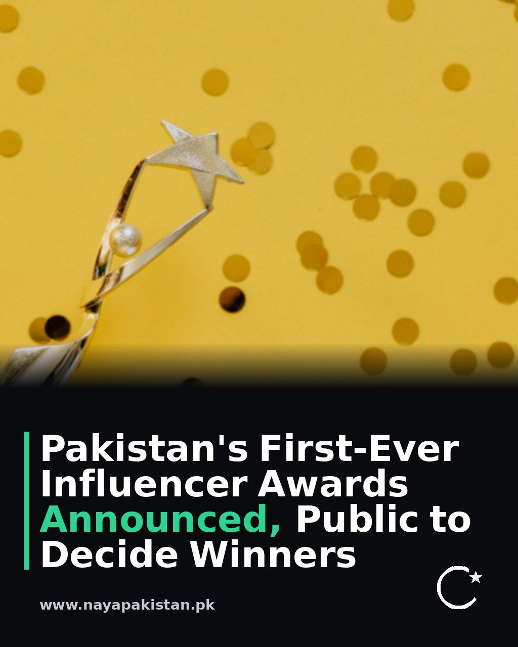 Pakistan's First-Ever Influencer Awards Announced, Public to Decide Winners