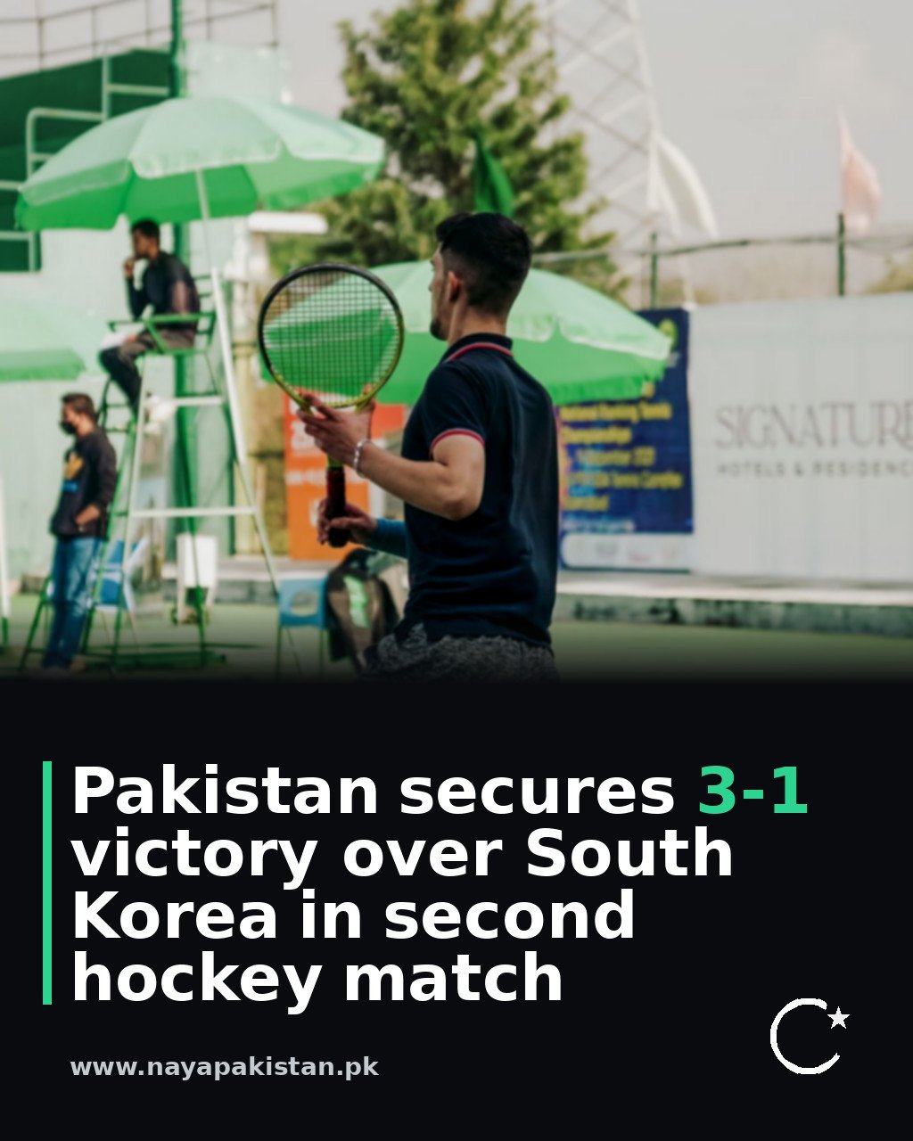Pakistan secures 3-1 victory over South Korea in second hockey match