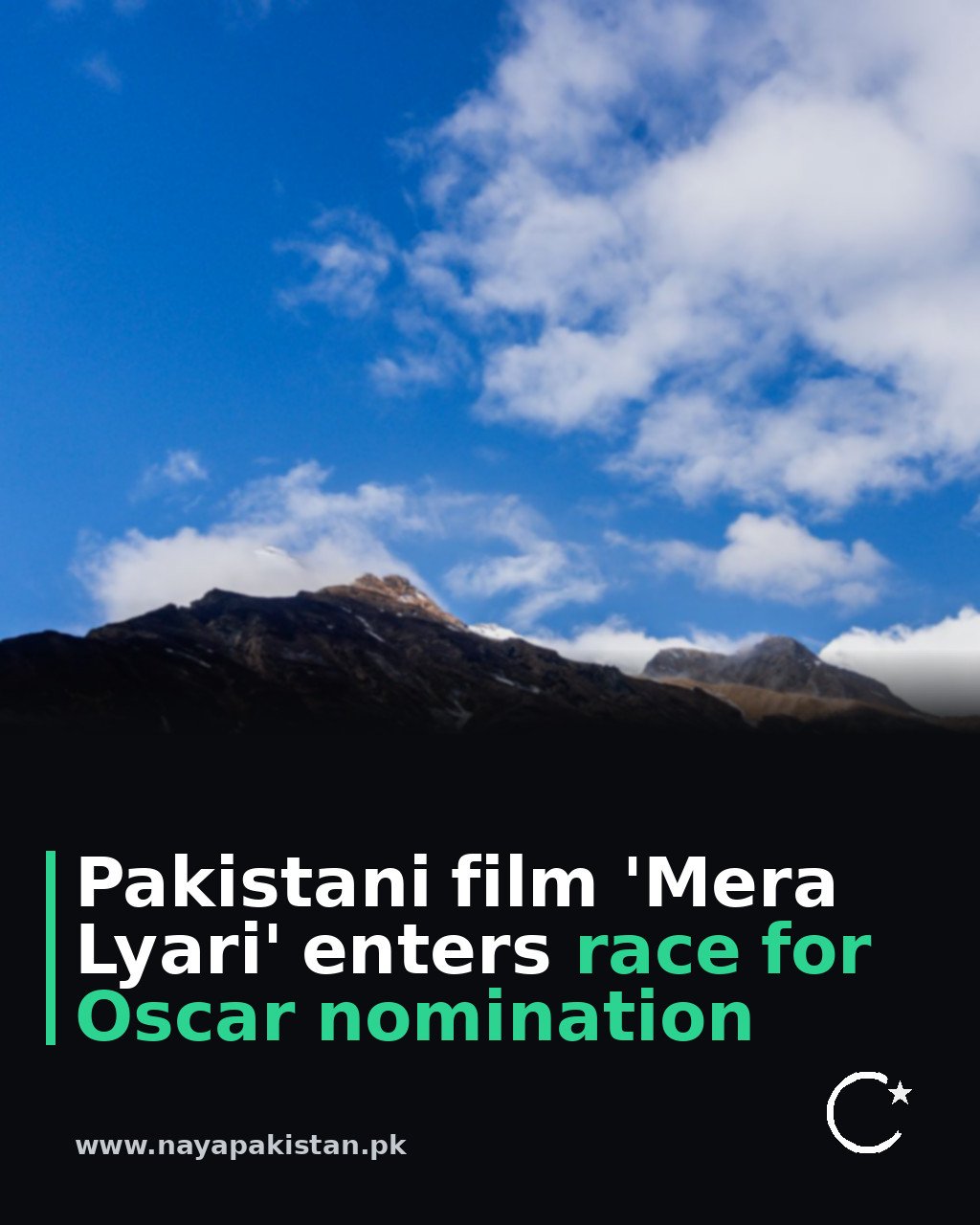 Pakistani film 'Mera Lyari' enters race for Oscar nomination