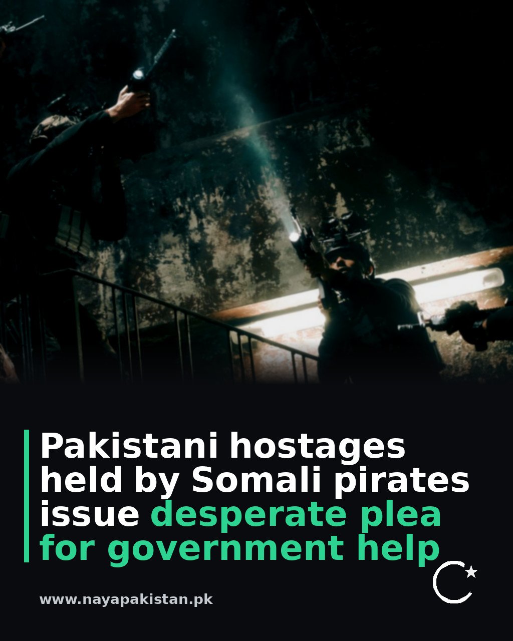 Pakistani hostages held by Somali pirates issue desperate plea for government help